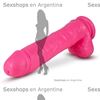 Big Fuk Dildo con testiculos y sopapa de 28 centimetros